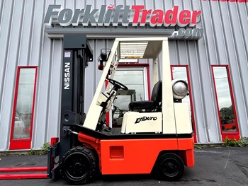 Nissan MCPL02A20LV Warehouse Short Mast Forklift (2468) for sale